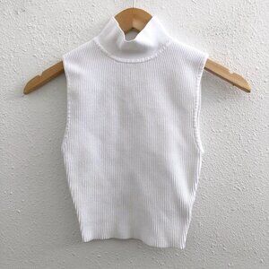 BABATON By Aritzia Sculpt Knit Mockneck Tank Size XS